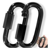 Seungch 4.2in Heavy Duty Quick Link Carabiner 2pk