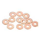 Meccanixity Copper Flat Washers 6x16x1.5mm 12pk