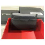 Tumi Leather Card Case with ID Window