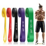 5-Level Resistance Bands for Working Out, Pull...