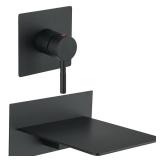 Single Handle Wall Mount Bath Spout Waterfall...