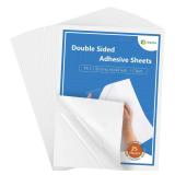 Dynta Double Sided Adhesive Sheets for Arts...