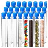 Wlilupah 24 Pake 8 ml Clear Test Tubes with...