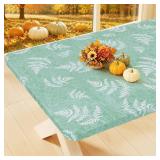 Smiry Rectangle Table Cloth, Waterproof Plastic...