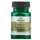 Swanson Extra Strength Shilajit 100mg 30ct