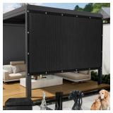 Vexoria 90 Shade Cloth Pergola Cover 3x6 Black