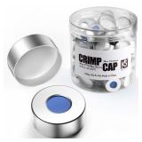 Ks-Tek 20mm Aluminum Crimp Seal Cap 100pk