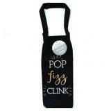 Horizon Group USA Pop Fizz Clink Canvas Wine Tote