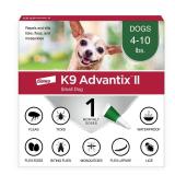 K9 Advantix II Flea  Tick Treatment Small Dog 1pk