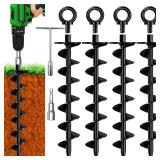 Eurmax Ground Anchors 15inch 4pk