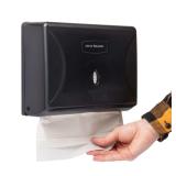 Mind Reader Wall Mount Paper Towel Dispenser Black