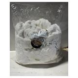 Minky Couture Grande Plush Blanket White