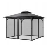 Vevor Gazebo Netting Replacement 10x13ft Black