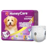 Honey Care Female Dog Diapers Small 40ct