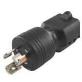Conntek 30120 L5-15P to 5-15R Locking Adapter