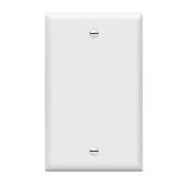 Enerlites 8801-W Blank Wall Plate 1-Gang White