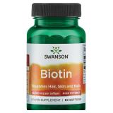 Swanson Super Strength Biotin 10000mcg 60ct