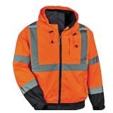 Ergodyne 8379 Reflective Bomber Jacket XL