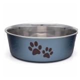 Loving Pets Bella Stainless Steel Dog Bowl Medium