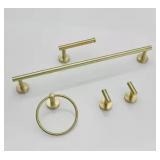 Bwe A-91020-BG 5-Piece Brushed Gold Hardware Set