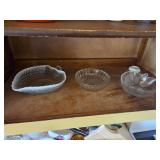 Three Glass Bowls in Various Styles