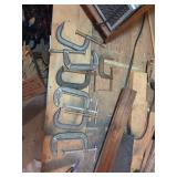C-Clamps in Varying Sizes