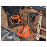 Power Tools Including Black & Decker Drill and Acc