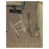Four Vintage Metal Hammerheads