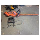 Black+Decker Cordless Hedge Trimmer with Charger