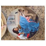 Decorative Collector Plates Featuring Little Women