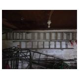 Aluminum Extension Ladder with Wall Mounts