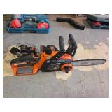 Black+Decker LCS1020 Cordless 20V Chainsaw with Ba
