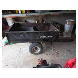 Craftsman Steel Dump Trailer for Lawn Tractor