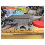 Small Cast Iron Anvil with Steel Top Plate