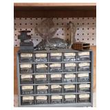 Plastic Storage Organizer with Assorted Hardware C