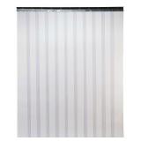 Strip Door: 7ft H, 5ft W, 8in Strip, 0.08in Thk