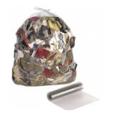 GRAINGER Trash Bags: 33 gal, Clear, 200 PK