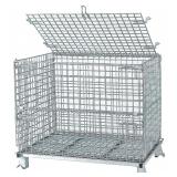 NASHVILLE WIRE Collapsible Bulk Container: 17.2 cu