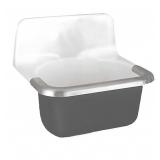 AMERICAN STANDARD Sink, Cast Iron, 14 1/8"x18 1/2"