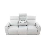 Macys Greymel Fabric Power Reclining Sofa W/Wireless Charger Online Retail: $1999