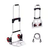 Folding Hand Truck & Dolly, 176 lbs. Capacity