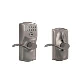 Schlage Nickel Steel Electronic Keypad Entry Lock