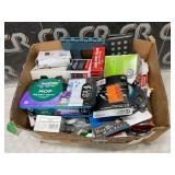Box of Assorted Home Depot Items