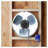Master Flow Electric 1600-CFM Gable Roof Vent