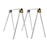 STANLEY Sawhorse Set, 31x29 in., 750 lb. cap, 2 pc