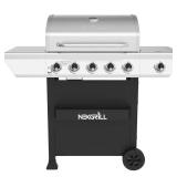 5-Burner Gas Grill Stainless Steel