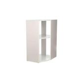 29 in. White Corner Base Organizer for Closet
