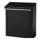 Architectural Mailboxes Townhouse, Black, Medium