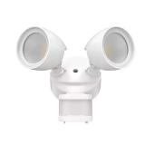 240-Deg White Motion LED Flood Light, 4000K