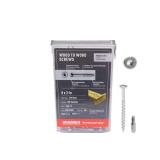 #8 x 2 in. Star Drive Stainless Wood Screws